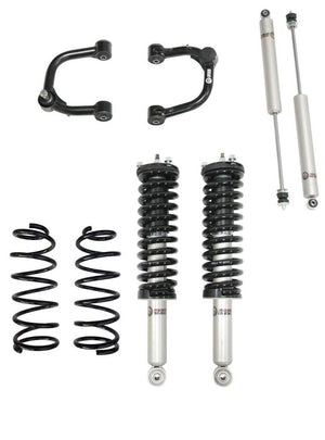 Freedom Off-Road Front 3.5 Inch Lift Struts w/ Rear 3 Inch Lift Springs, Shocks, and Front Upper Control Arms 1996-2002 Toyota 4Runner