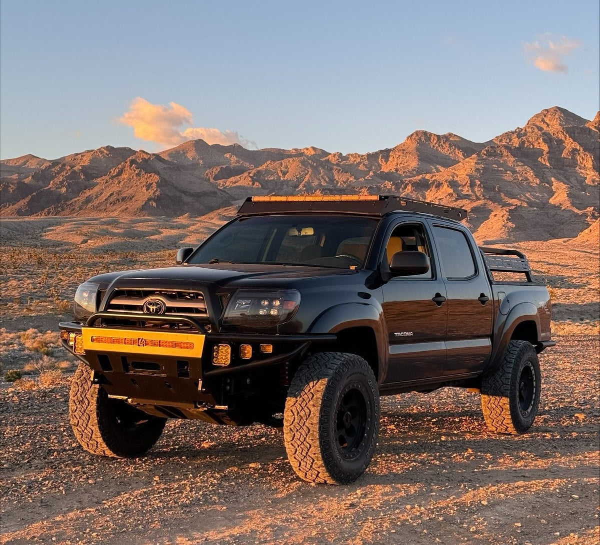 05-23 Toyota Tacoma Freedom Off-Road 2.5-5 Inch Adjustable Coilovers 3 Inch Rear Blocks with U Bolts and Shocks