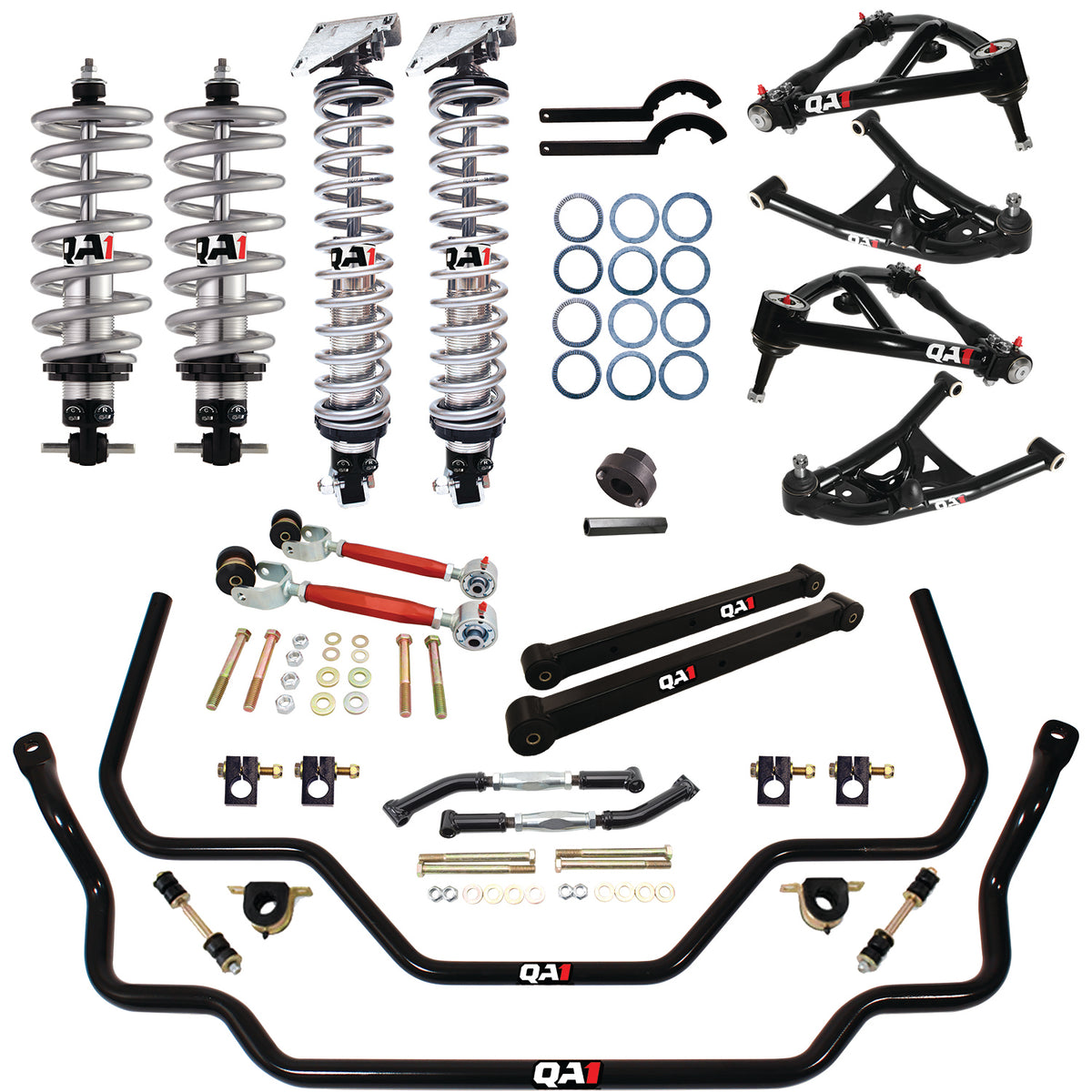 QA1 Handling Suspension. | 1968-1972 Buick Skylark - Level 2, W/ Shocks