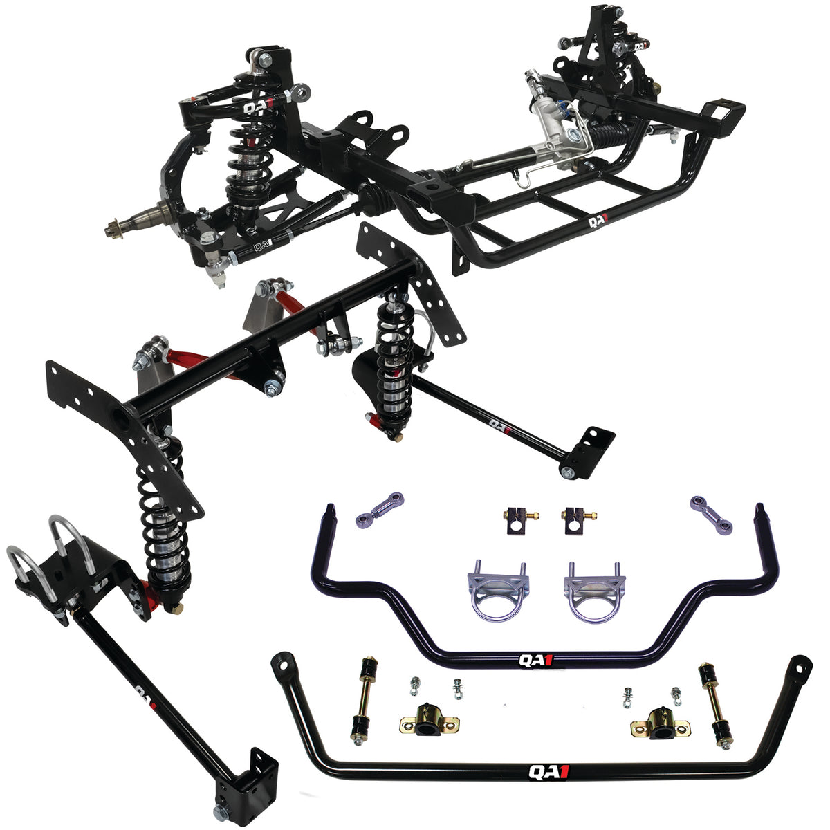 QA1 Suspension Kit | 1967-1972 Dodge Dart - Level 2, W/ Shocks