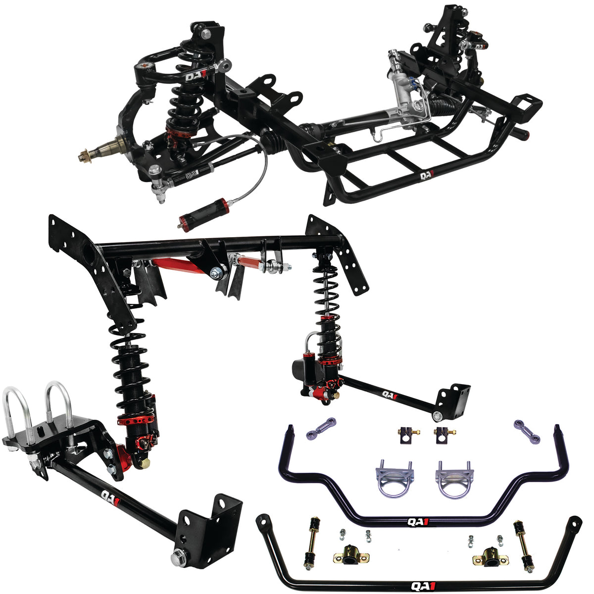 QA1 Suspension Kit | 1968-1970 Dodge Charger - Level 3, W/O Shocks