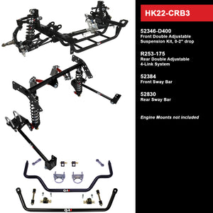 QA1 Suspension Kit | 1968-1970 Dodge Charger - Level 2, W/ Shocks