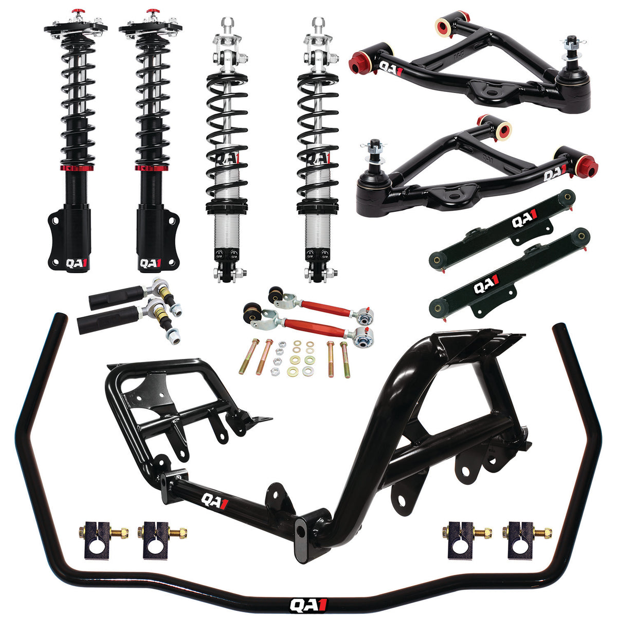 QA1 QA1 Suspension Kit | 1979-1986 Ford Mustang - Level 2, Drag Kit