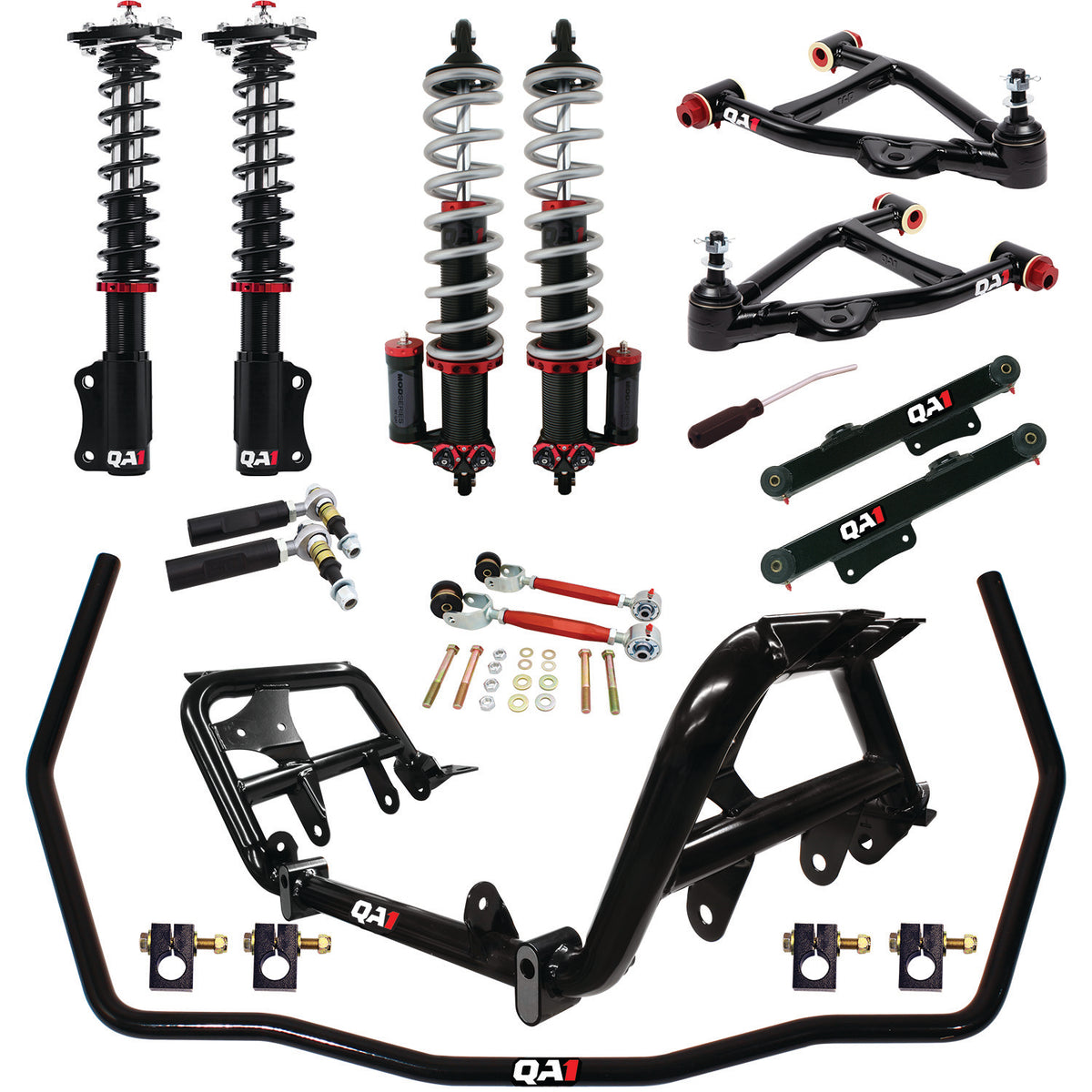 QA1 QA1 Suspension Kit | 1979-1986 Ford Mustang - Level 3, Drag Kit