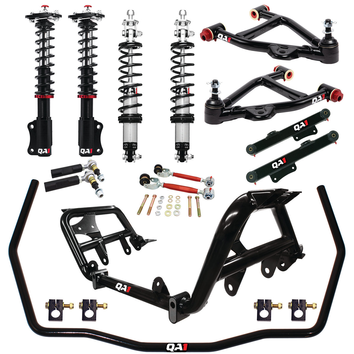QA1 QA1 Suspension Kit | 1987-1989 Ford Mustang - Level 2, Drag Kit