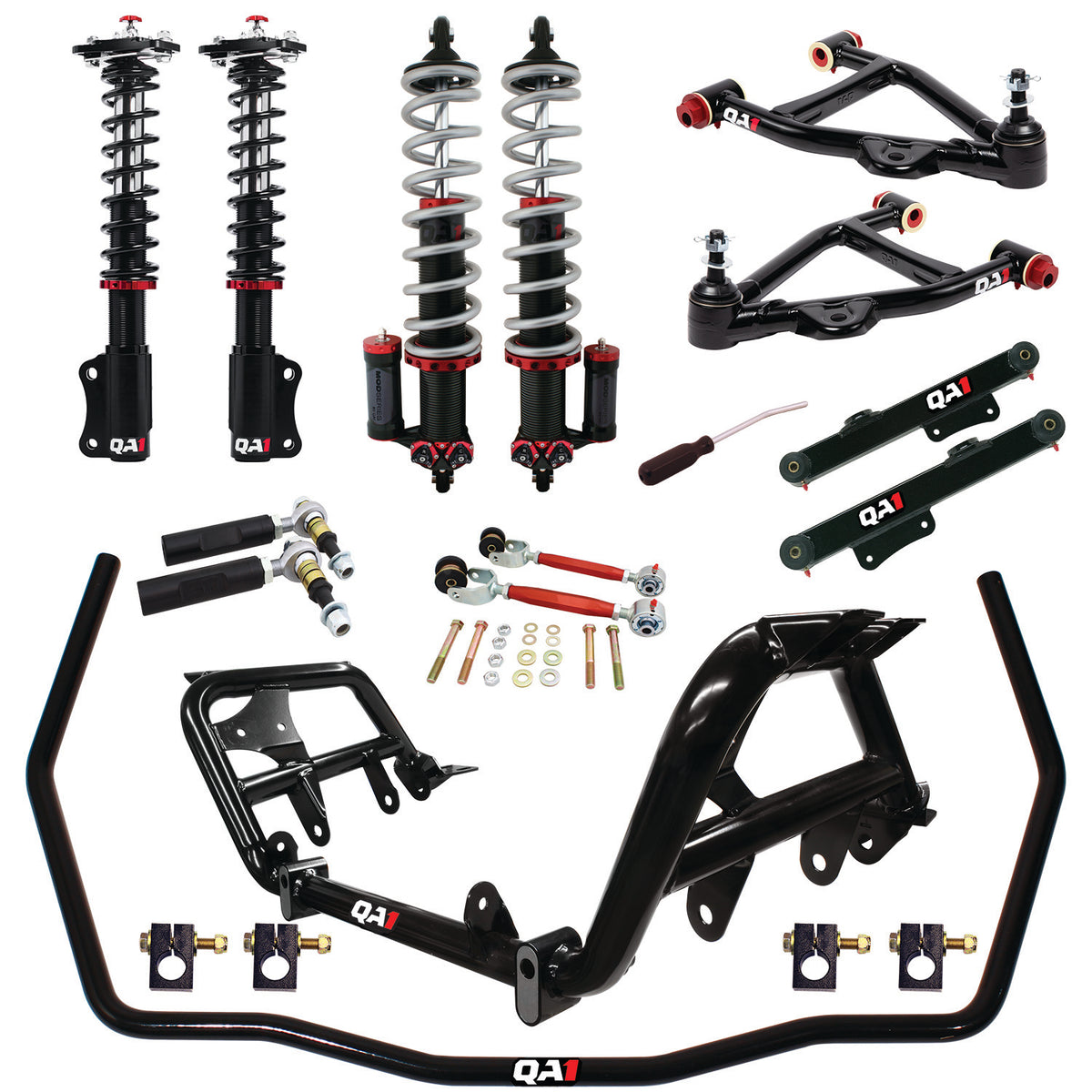 QA1 QA1 Suspension Kit | 1990-1993 Ford Mustang - Level 3, Drag Kit