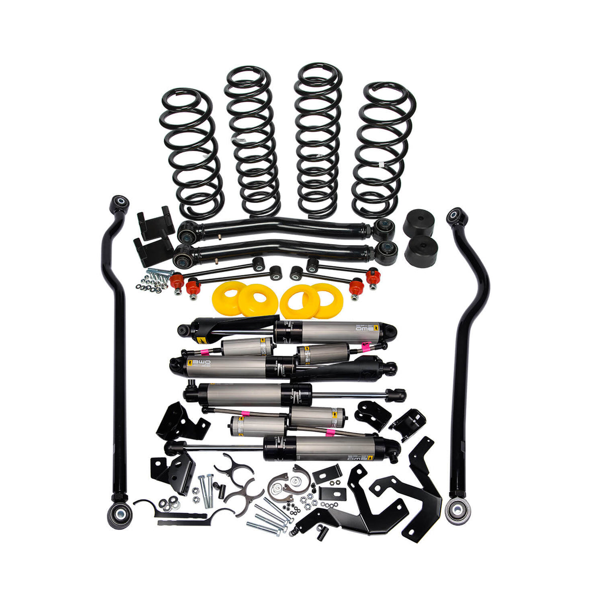 Old Man Emu 18-UP Jeep Wrangler BP-51 Bypass 0"/0" Heavy Load 2-Door w/ Control Arms Lift Kit