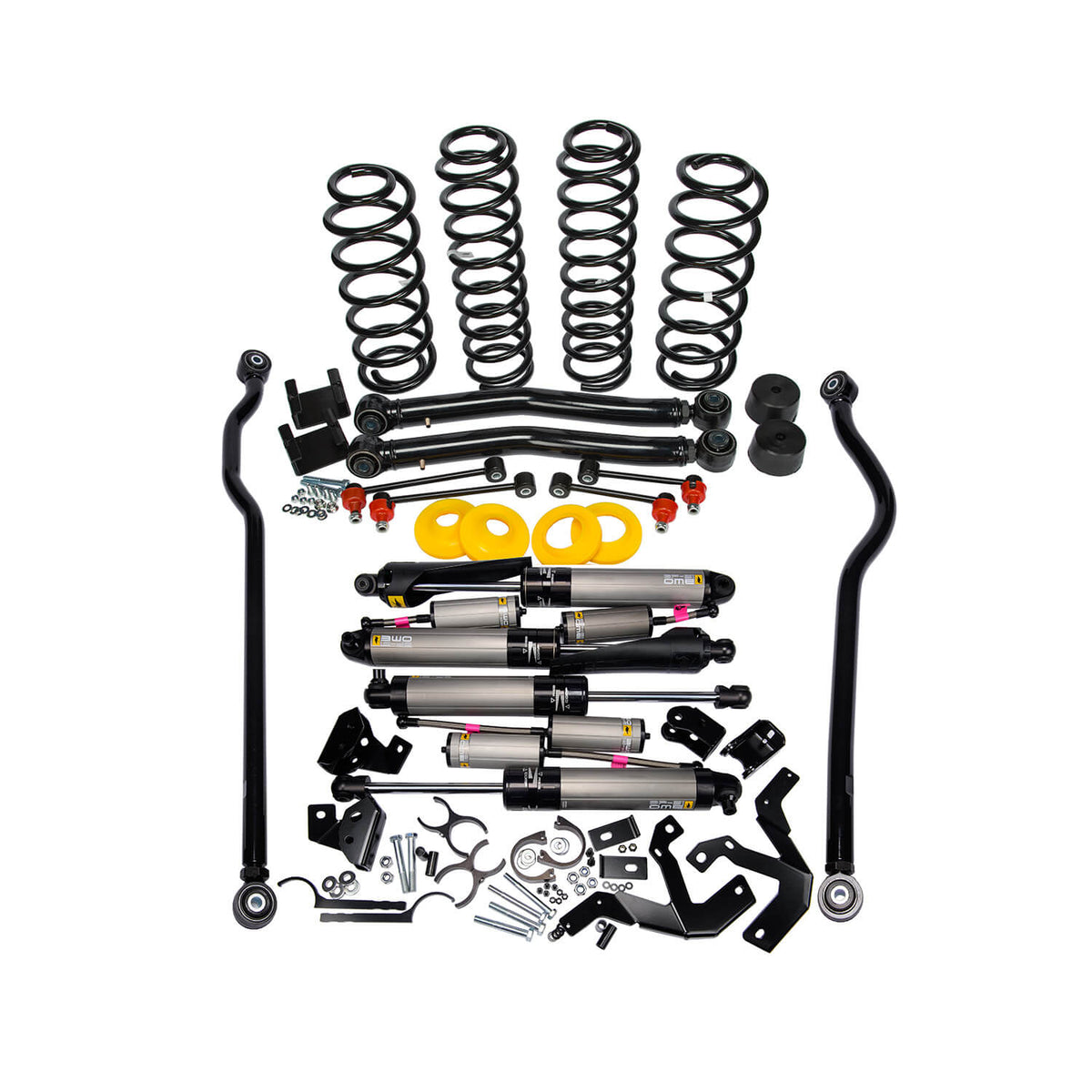 Old Man Emu 18-UP Jeep Wrangler BP-51 Bypass 0"/0" Heavy Load 4-Door w/ Control Arms Lift Kit
