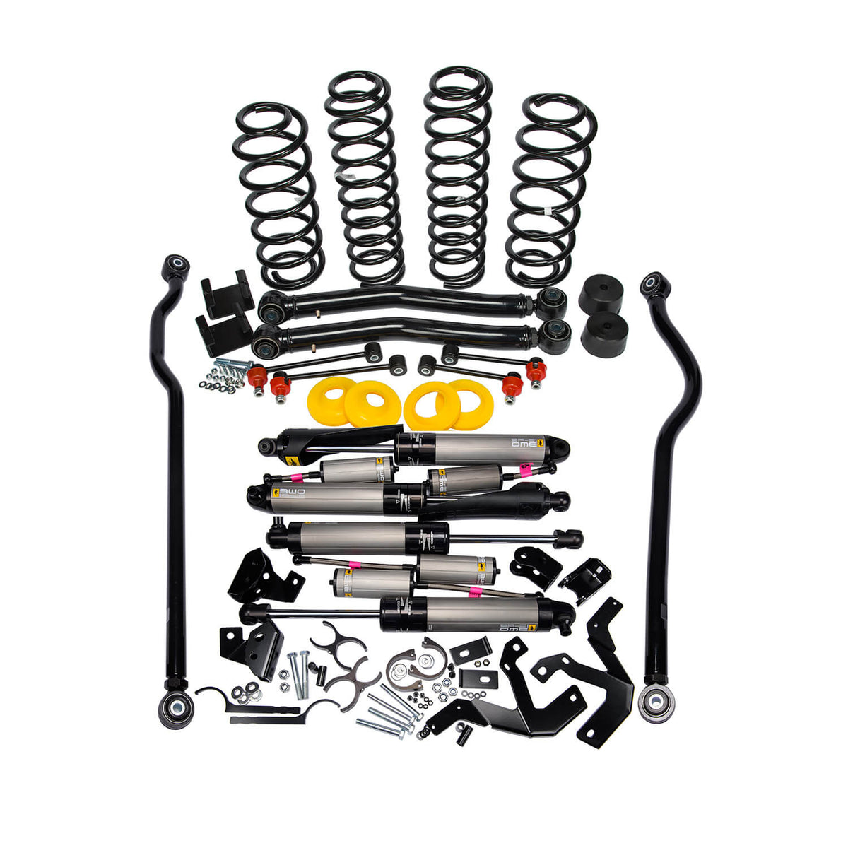 Old Man Emu 18-UP Jeep Wrangler BP-51 Bypass 0"/0" Light Load 4-Door w/ Control Arms Lift Kit