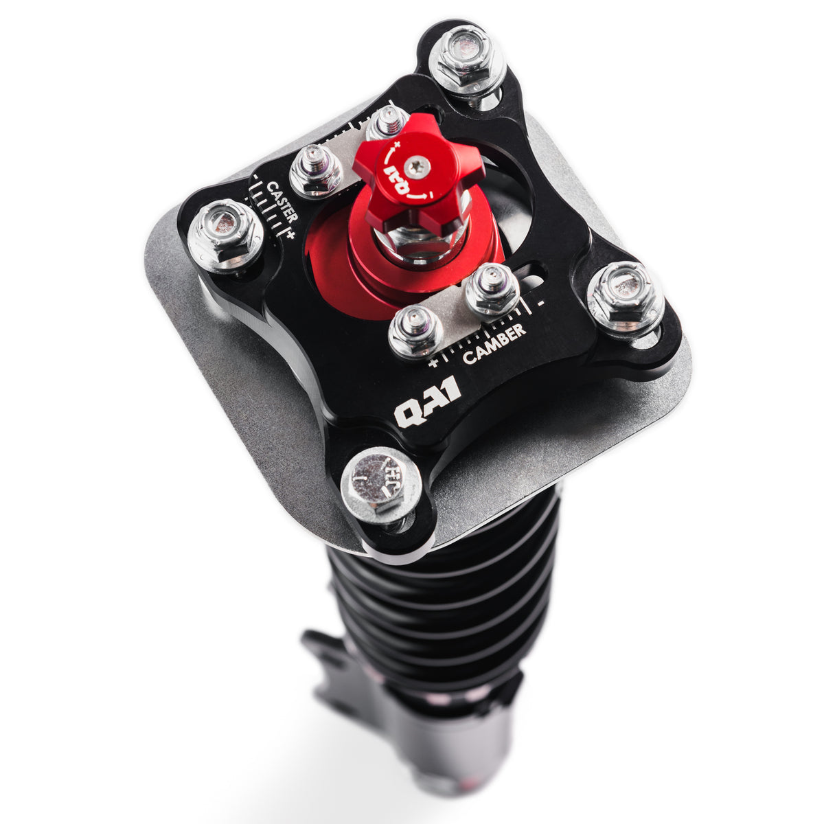 QA1 Coilover Strut Kit | 2005-2014 Ford Mustang (Front) - Single Adjustable, 12" Spring, 200 lb/in