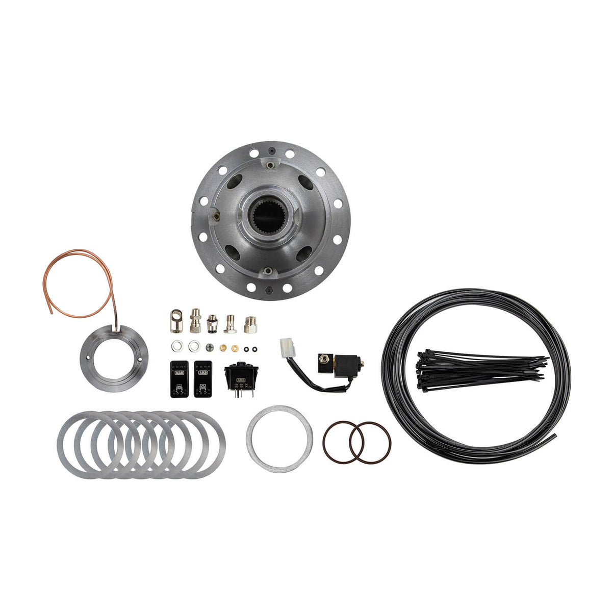 77-02 Ford E-350 Econoline Club Wagon ARB Air Locker Differential Full Float Dana 60 C-Clip Rear 35-Spline 4.56+