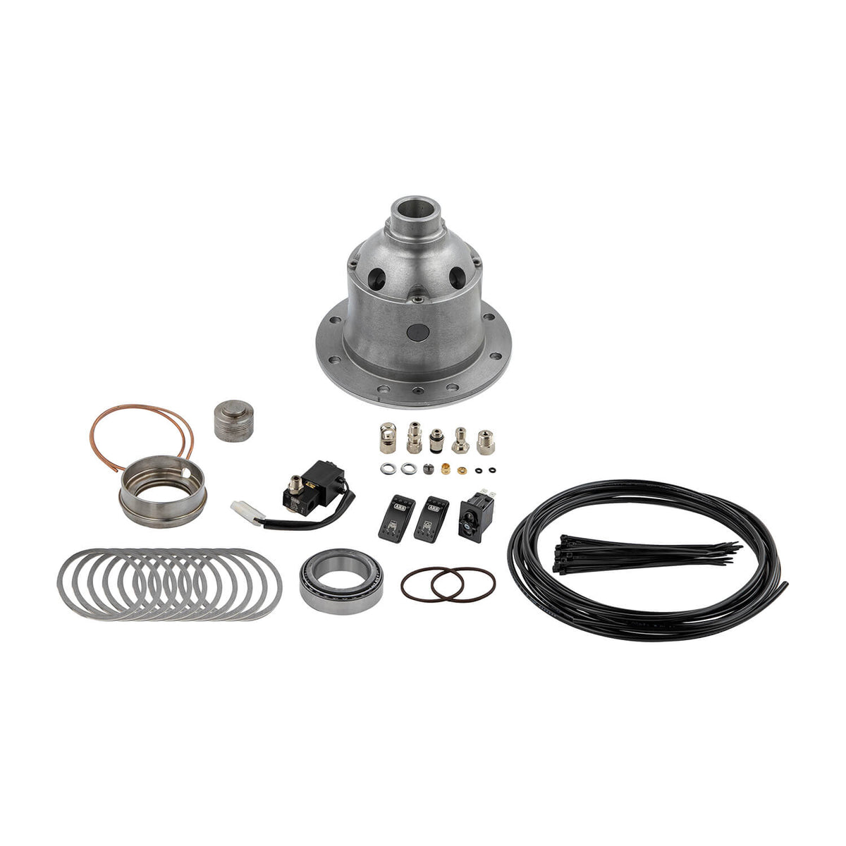 76-86 Jeep CJ7 ARB Air Locker Differential IFS AMC 20 8.875 in Front 29-Spline 2.73 and Below
