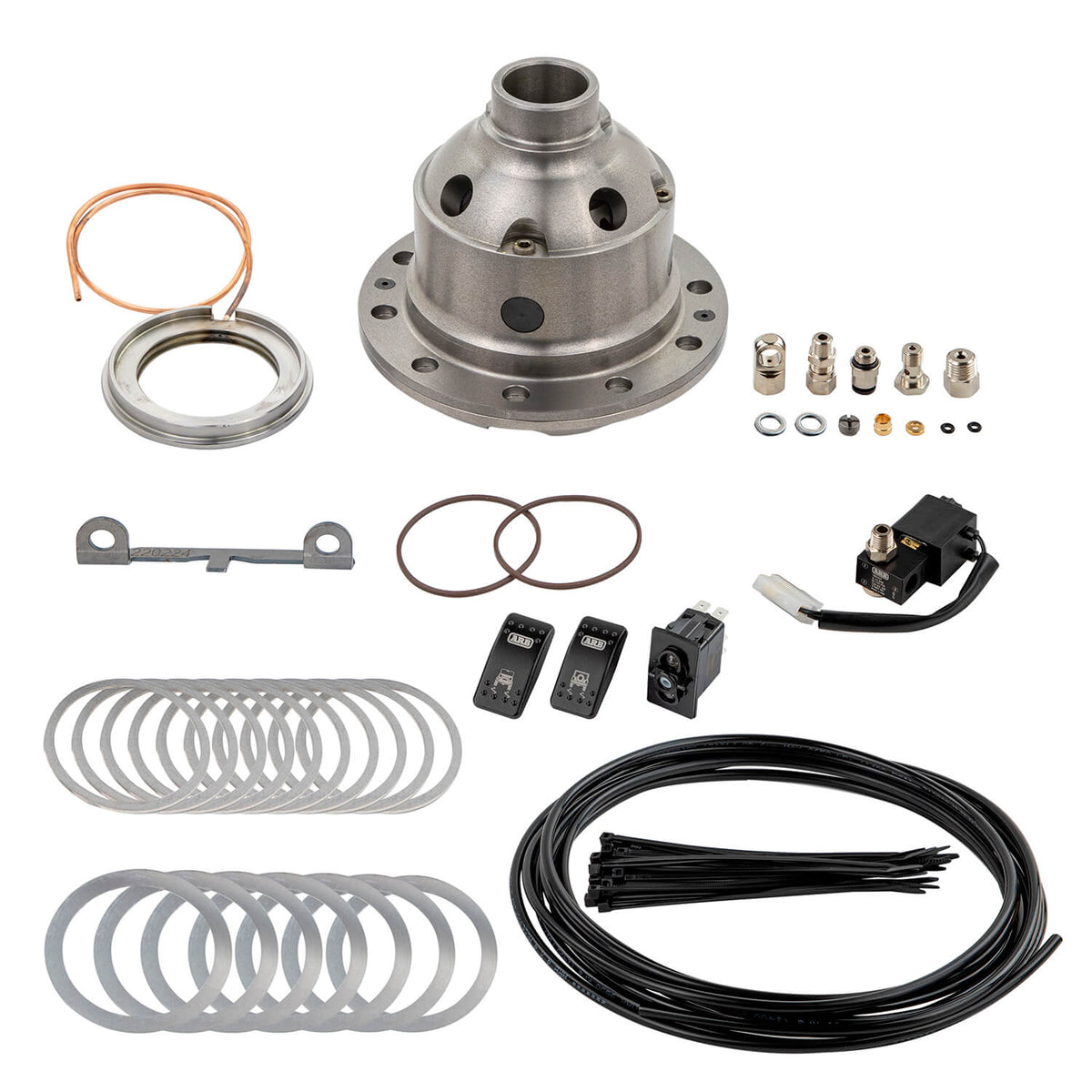 20-UP Jeep Gladiator ARB Air Locker Differential Rubicon Dana M210 Front 35-Spline All Ratios