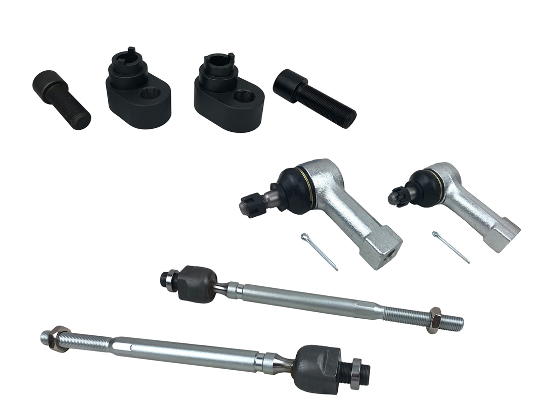 89-98 Nissan 240SX Phase 2 Motortrend OFFSET RACK SPACER KIT + INNER TIE ROD + STREET TYPE OUTER TIE ROD COMBO