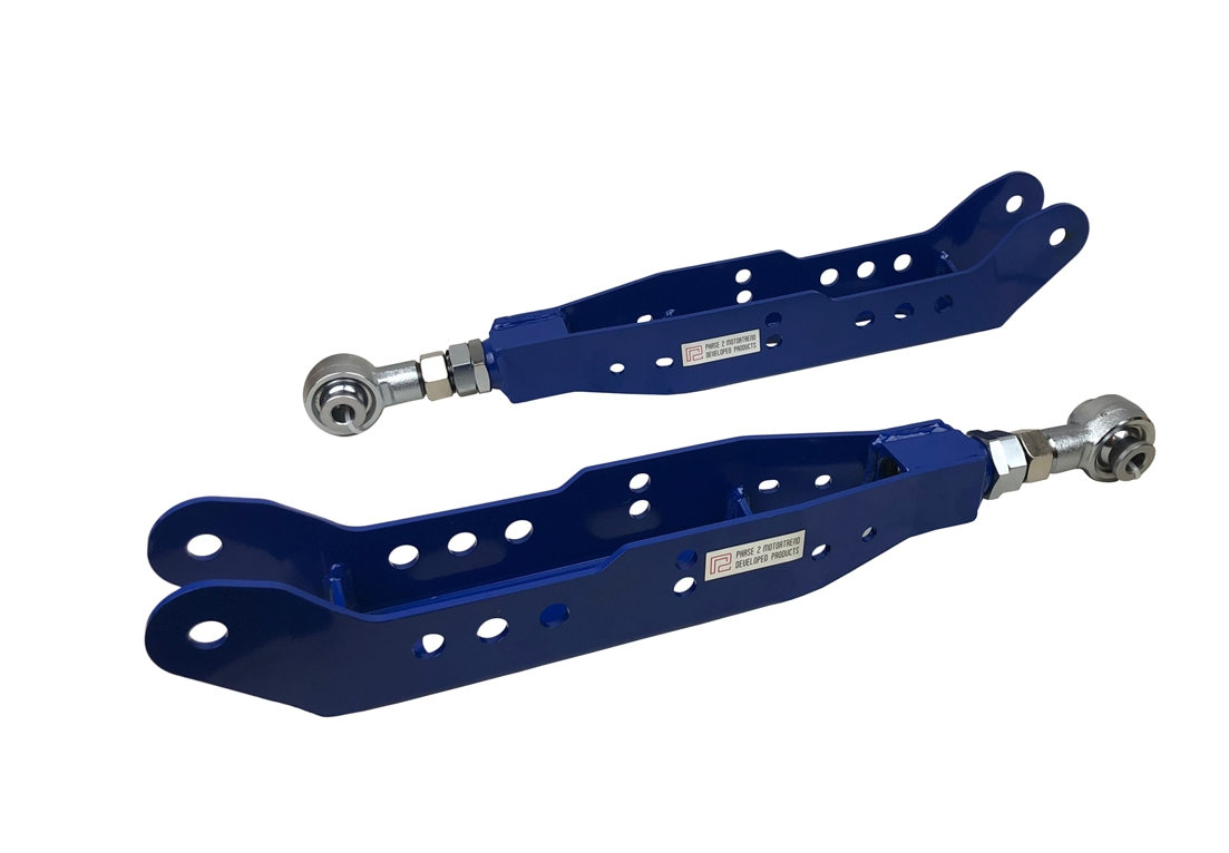 13-UP Subaru BRZ Phase 2 Motortrend REAR LOWER CONTROL ARMS (EXTREME DROP NEGATIVE CAMBER SETUP)