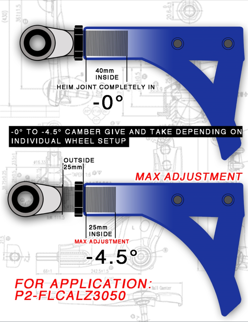 93-98 Toyota Supra Phase 2 Motortrend ADJUSTABLE FRONT LOWER CONTROL ARMS