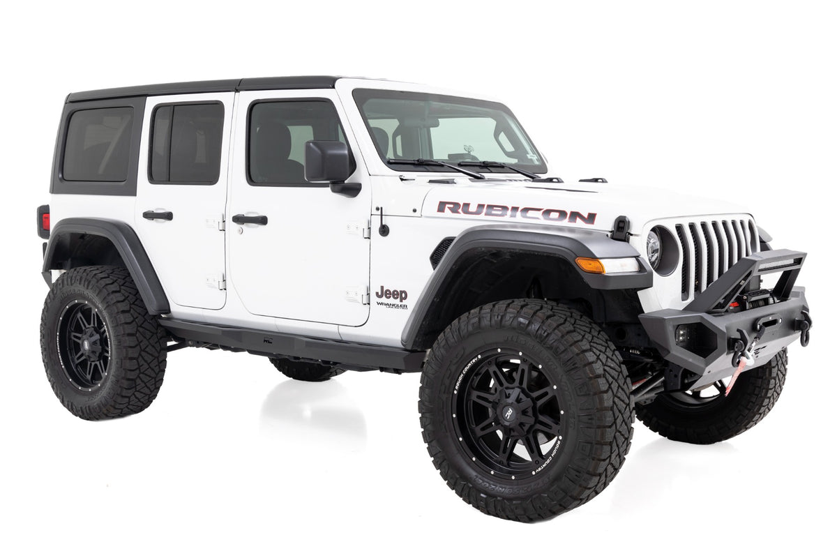 24-26 Jeep Wrangler Unlimited 4WD 3.5 Inch Lift Kit | C/A Drop | FR D/S - Rough Country