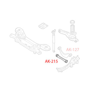 08-18 Ford Focus Godspeed Adjustable Rear Toe Arms