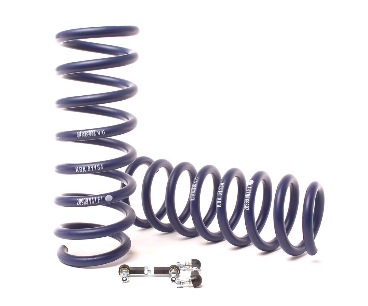 09-15 BMW 750Li with self-leveling H&R Sport Springs