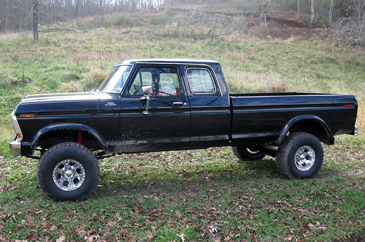 77-79 Ford F-250 4WD 4 Inch Lift Kit | Rear Springs - Rough Country