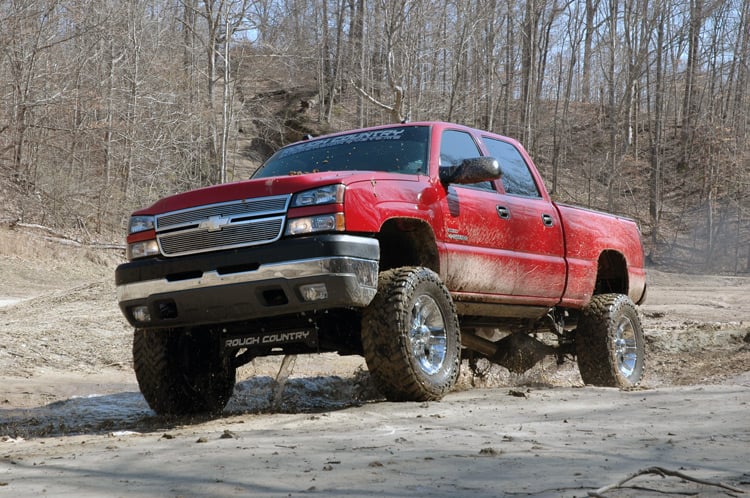 01-10 Chevy Silverado & GMC Sierra 2500HD 4WD 6 Inch Lift Kit - Rough Country