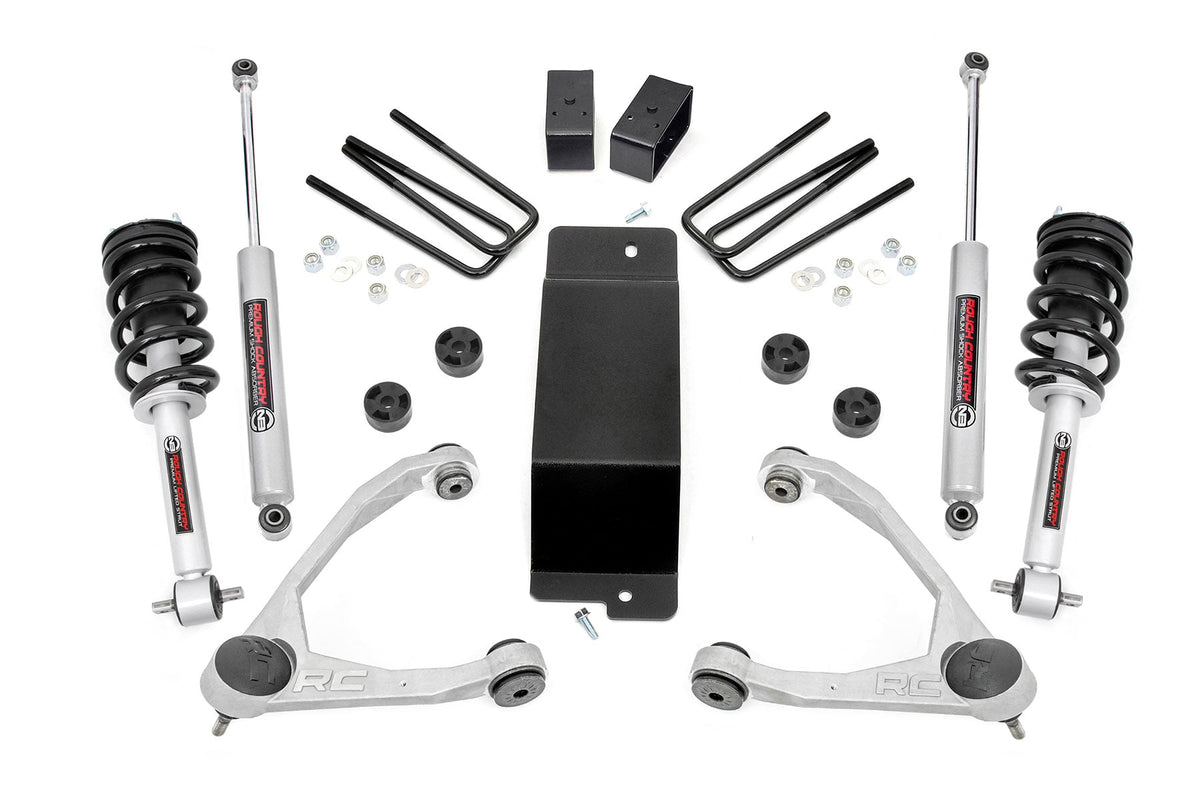 07-16 Chevy/GMC 1500 4WD 3.5 Inch Lift Kit - Rough Country