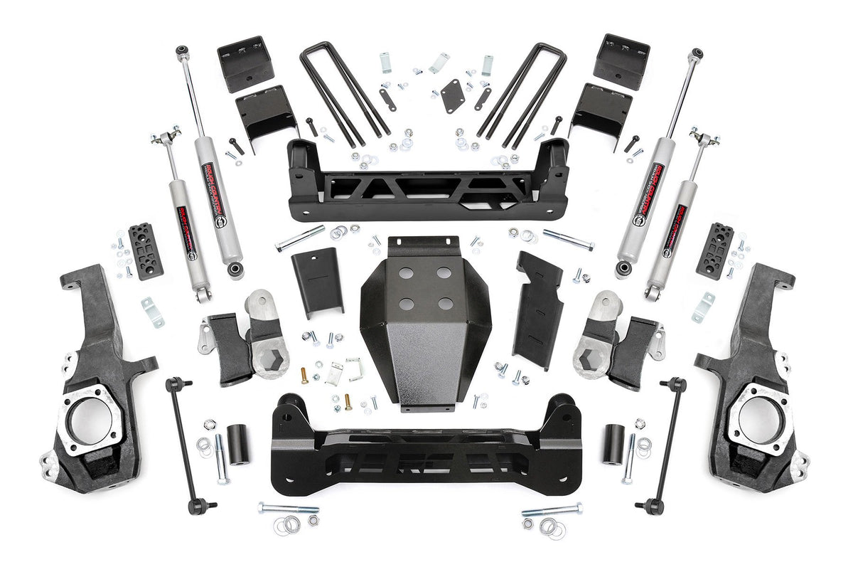 20-26 Chevy/GMC 2500HD/3500HD 4WD 5 Inch Lift Kit | NTD - Rough Country