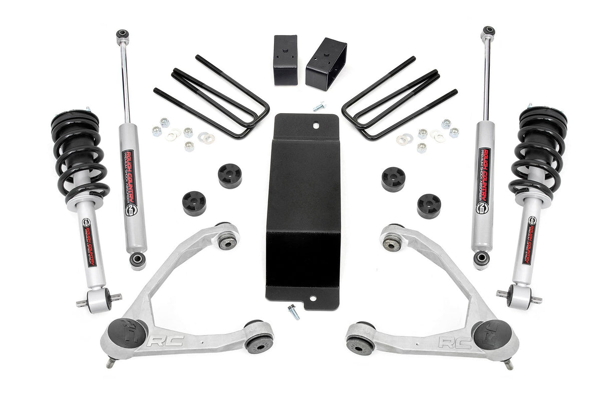 07-16 Chevy/GMC 1500 4WD 3.5 Inch Lift Kit - Rough Country