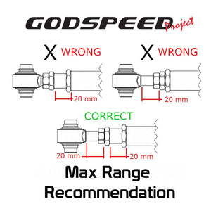 21-26 Kia K5 GodSpeed Adjustable Rear Camber Arms