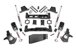 07-13 Chevy Silverado & GMC Sierra 1500 4WD 6 Inch Lift Kit - Rough Country