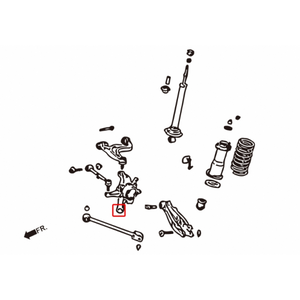 01-05 Lexus IS300 Rear Knuckle Bushings - Megan Racing