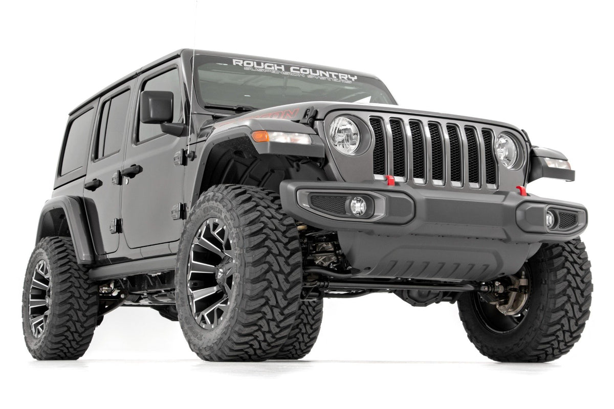 24-26 Jeep Wrangler Unlimited Rubicon 4WD 2.5 Inch Lift Kit | Coils - Rough Country