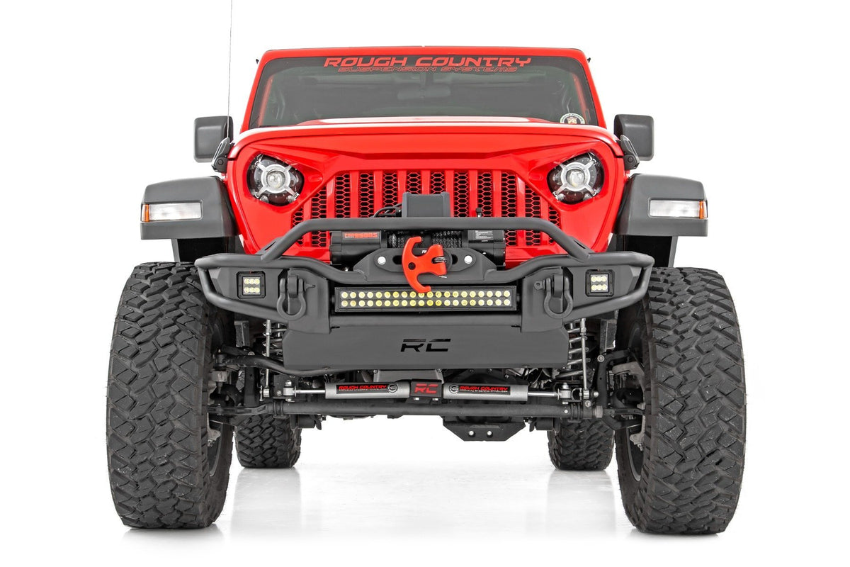24-26 Jeep Wrangler Unlimited 4WD 3.5 Inch Lift Kit | C/A Drop | FR D/S - Rough Country