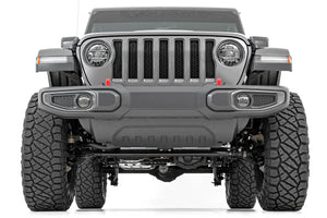 24-26 Jeep Wrangler Unlimited Rubicon 4WD 3.5 Inch Lift Kit | Adj Lower | FR D/S - Rough Country