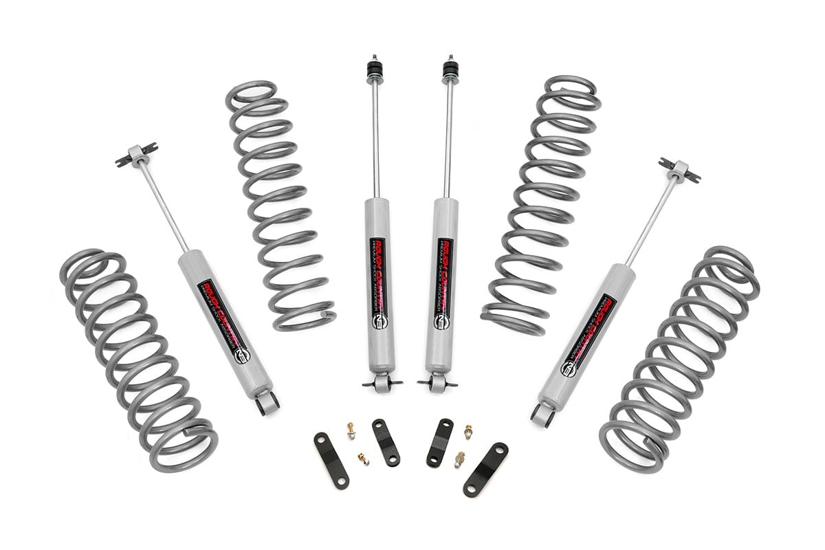 07-18 Jeep Wrangler Unlimited 2WD/4WD 2.5 Inch Lift Kit - Rough Country