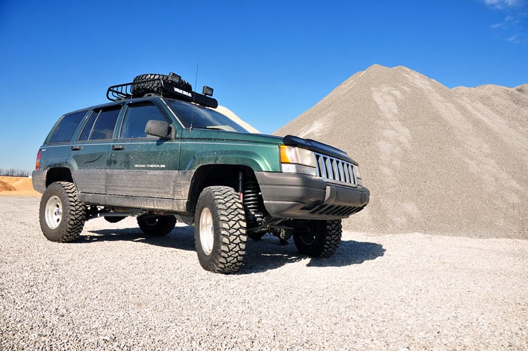 93-98 Jeep Grand Cherokee ZJ 4WD 4 Inch Lift Kit | Long Arm - Rough Country
