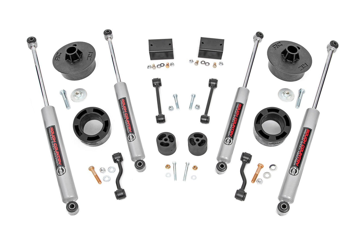 24-26 Jeep Wrangler JL/24-26 Wrangler Unlimited 2.5 Inch Lift Kit | Spacers - Rough Country