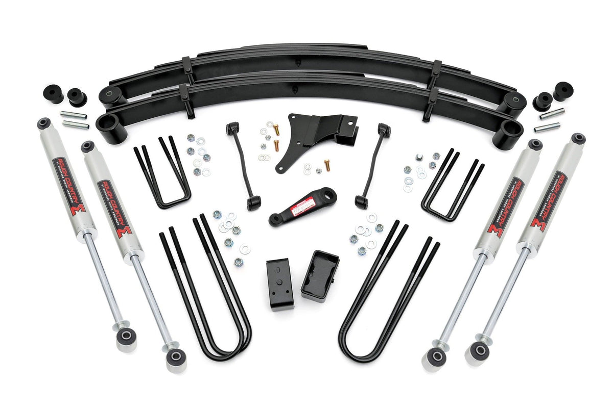 99 Ford F-250/F-350 Super Duty 4WD 4 Inch Lift Kit | Rear Blocks - Rough Country