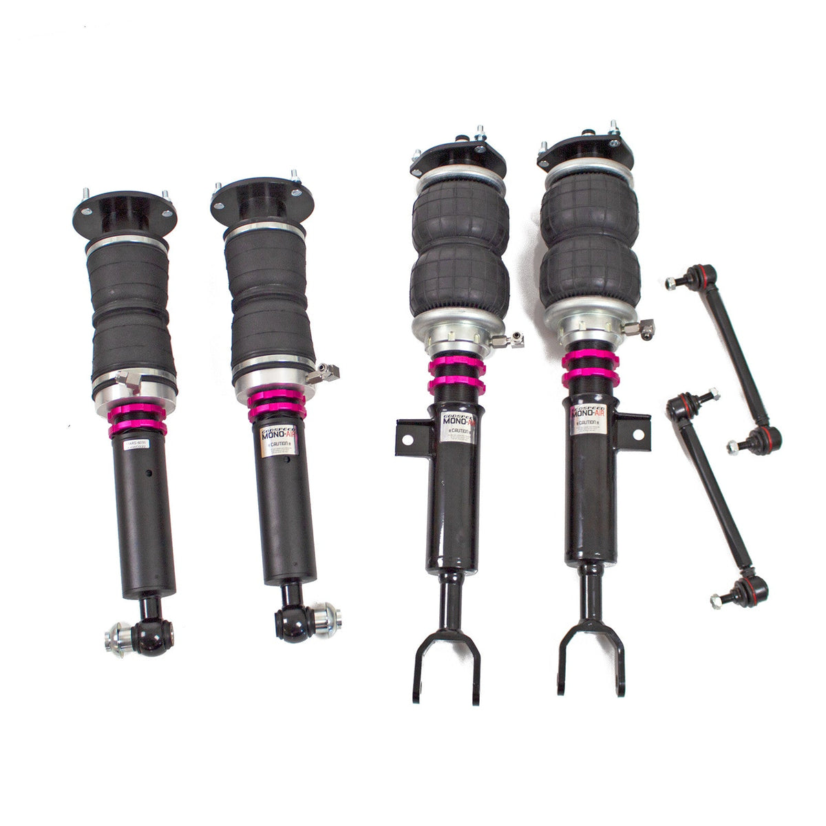 13-19 BMW 6 Series Gran Coupe F06 RWD Godspeed Mono-Air Air Struts