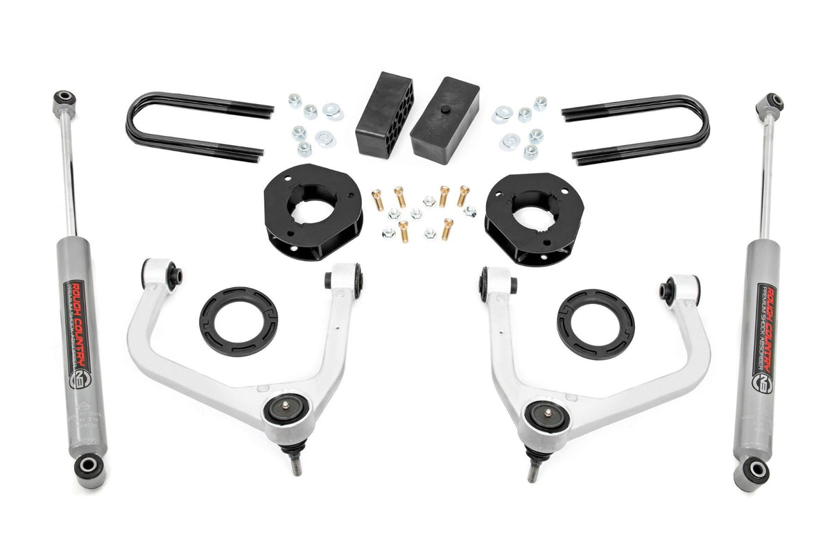 19-25 GMC Sierra 1500 2WD/4WD 3.5 Inch Lift Kit - Rough Country