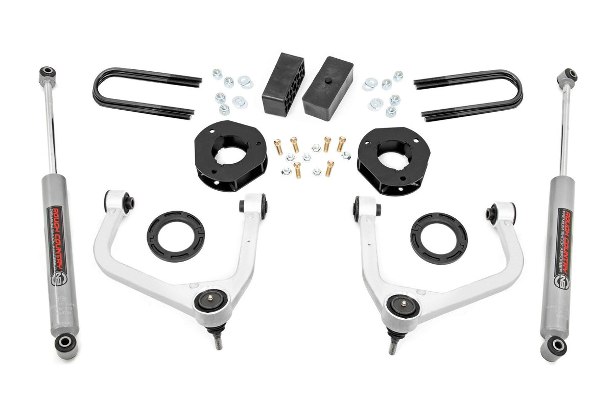 25-26 GMC Sierra 1500 2WD/4WD 3.5 Inch Lift Kit - Rough Country