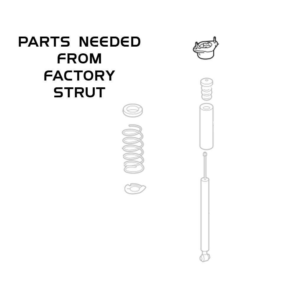 07-14 MercedesC Class W204 RWD Rev9 Hyper Street II Coilovers
