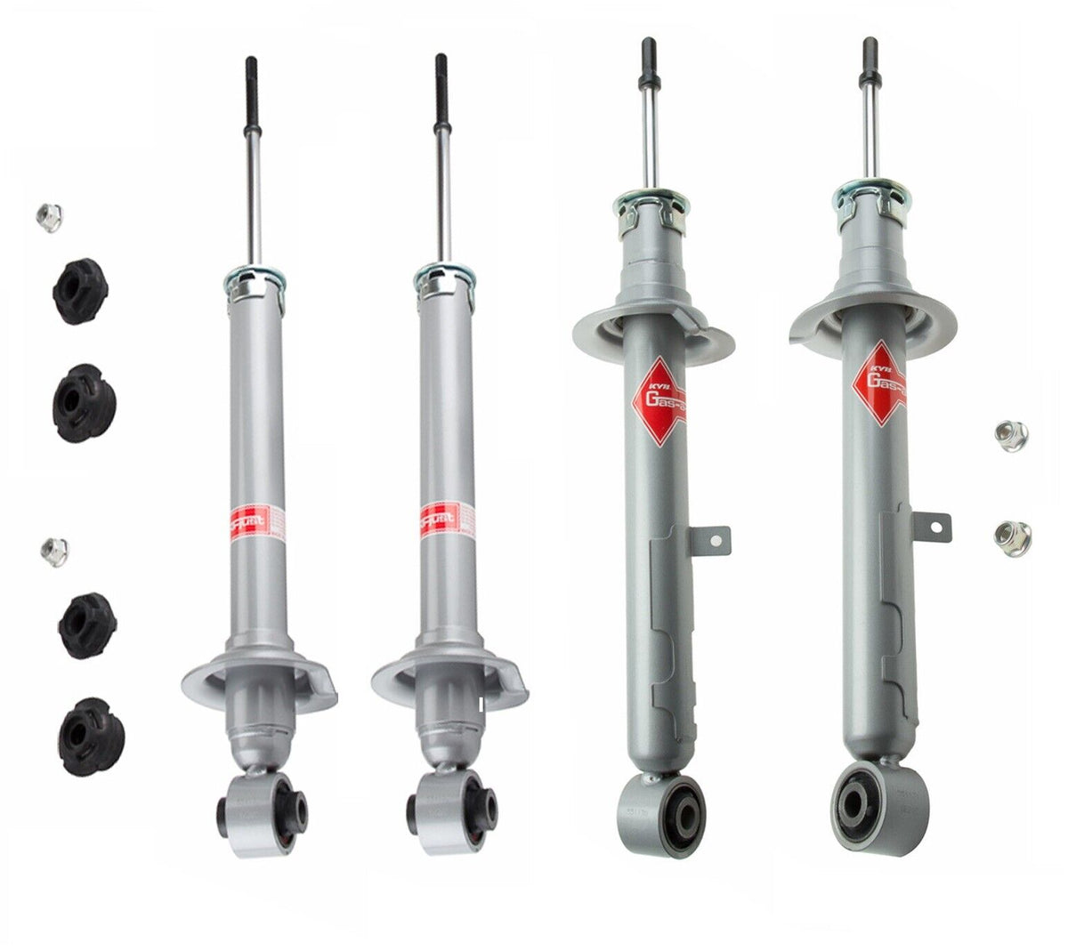 06-13 Lexus IS250 RWD KYB Gas a Just Shocks Front+Rear