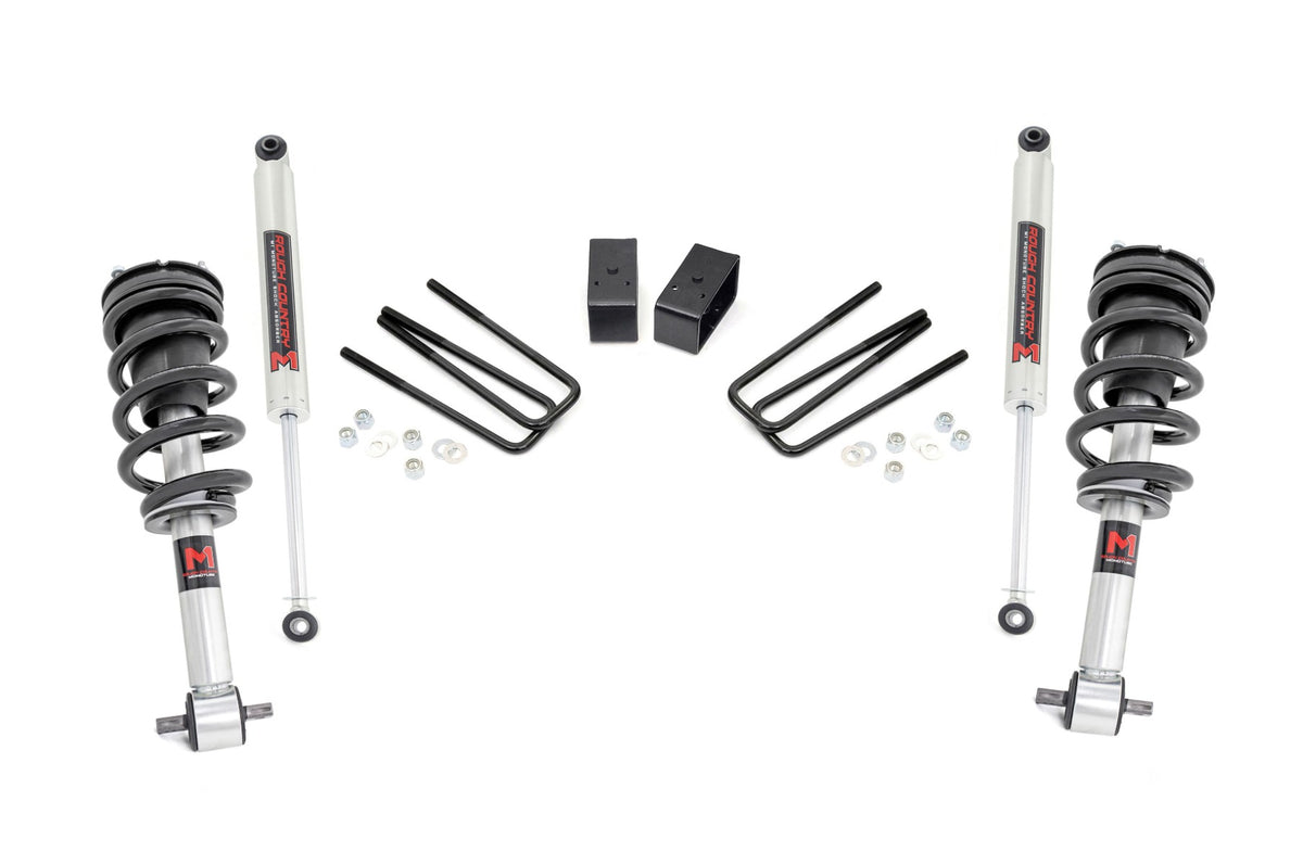 07-13 Chevy Silverado & GMC Sierra 1500 2WD 3.5 Inch Lift Kit - Rough Country