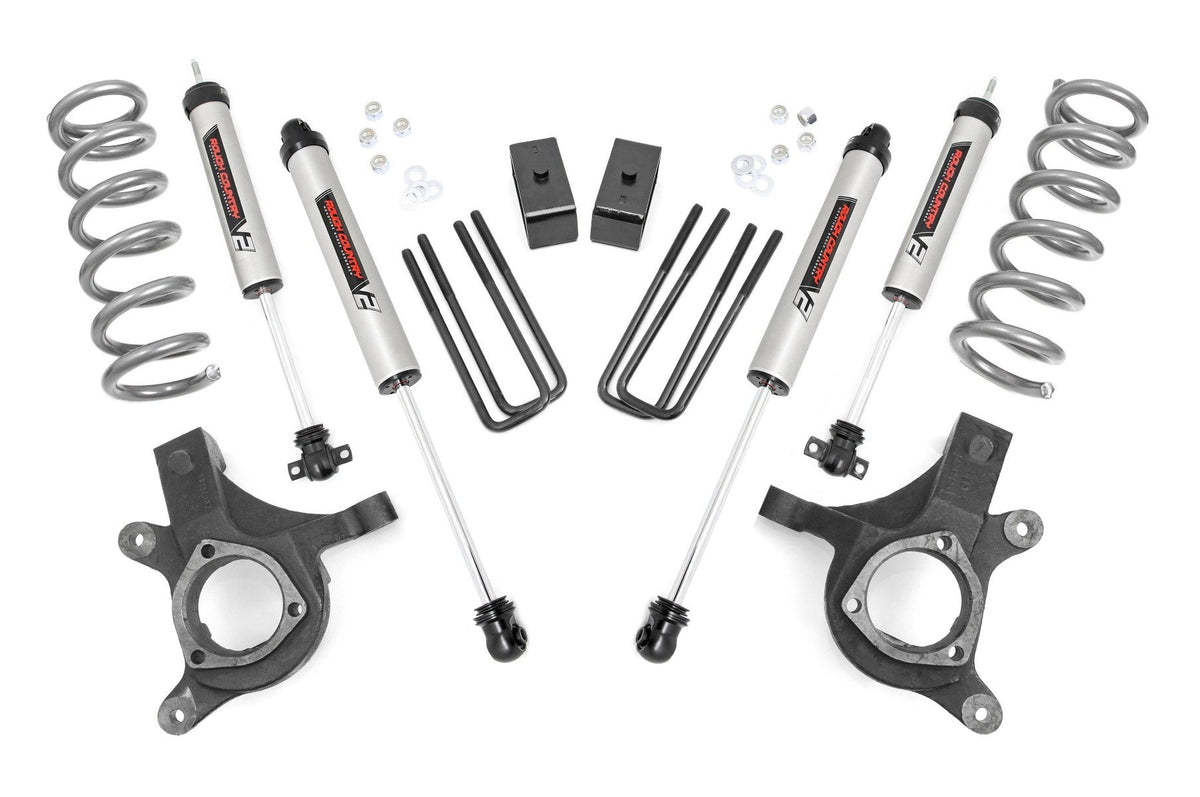 99-06 Chevy Silverado & GMC Sierra 1500 2WD 4.5 Inch Lift Kit - Rough Country