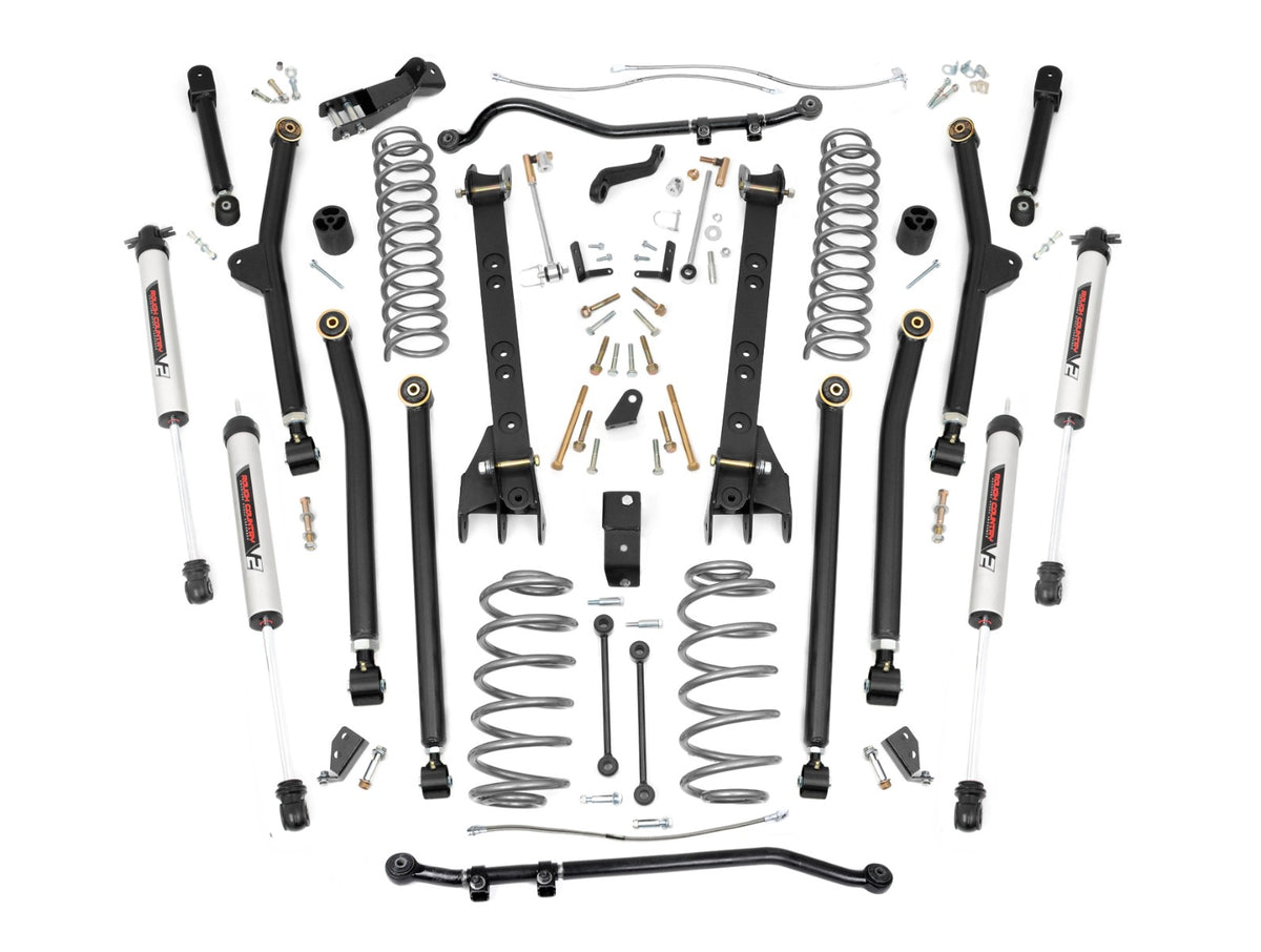 97-06 Jeep Wrangler TJ 4WD 6 Inch Lift Kit | Long Arm - Rough Country