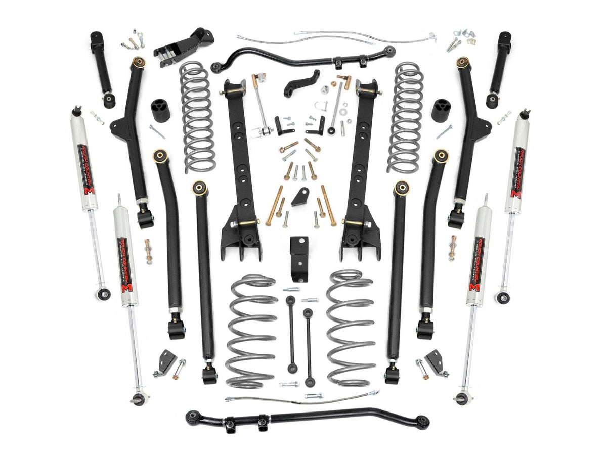 97-06 Jeep Wrangler TJ 4WD 6 Inch Lift Kit | Long Arm - Rough Country