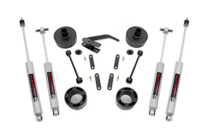 07-18 Jeep Wrangler/Unlimited 2.5 Inch Lift Kit | Spacers | Series II - Rough Country