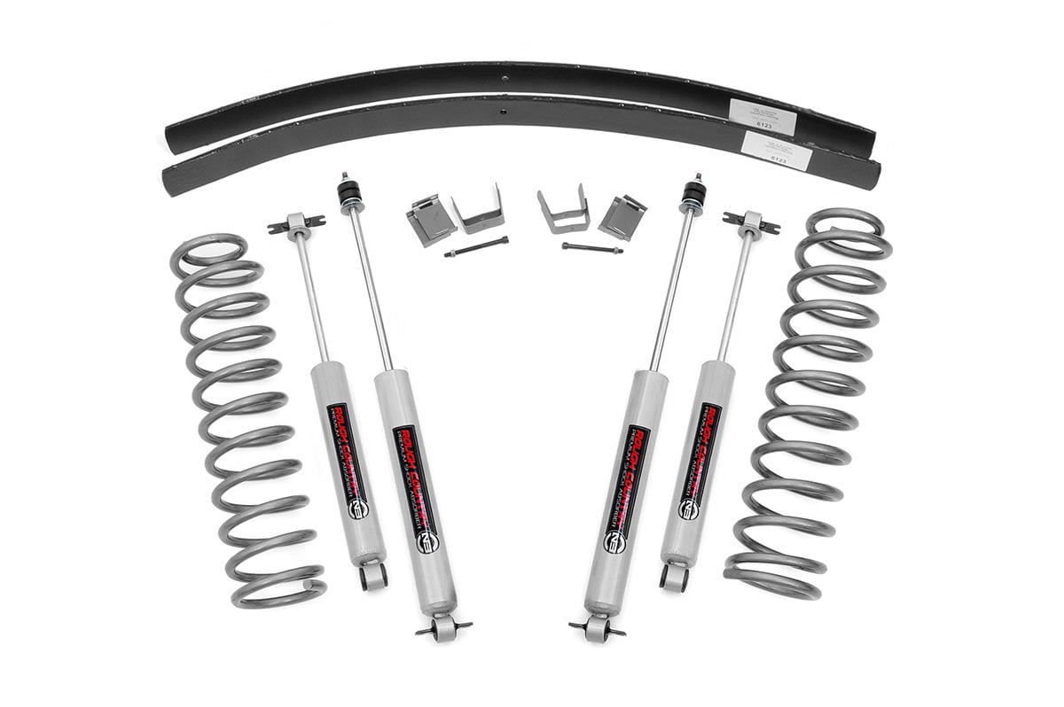 84-01 Jeep Cherokee XJ 2WD/4WD 3 Inch Lift Kit - Rough Country