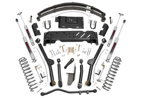 84-01 Jeep Cherokee XJ 4WD 4.5 Inch Lift Kit | Long Arm - Rough Country